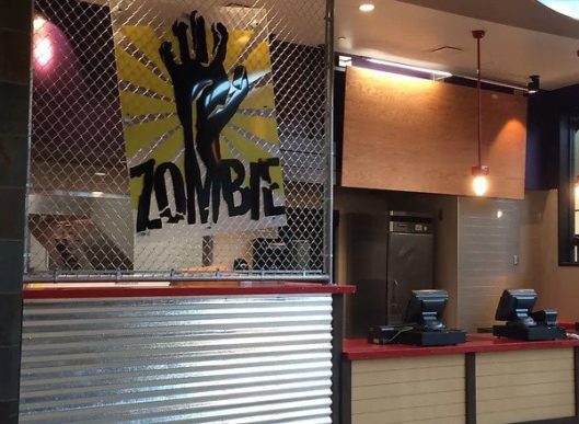 Zombie Burger in Mall