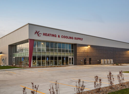 Heating and Cooling Supply Front Main Entrance